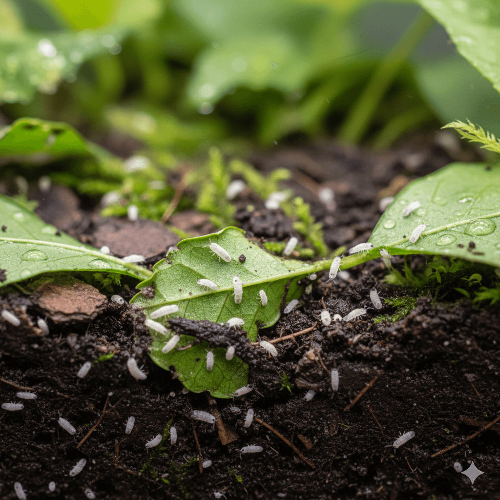 Springtails for Closed Terrariums – 30-40 Qty - Image 2